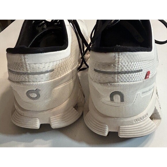 Size 10 - On Cloud X White Black Womens - Picture 6 of 12